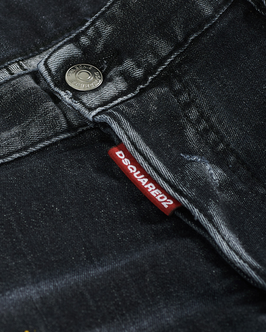 Homme | Jeans | Dsquared2 | X Ibrahimovic Cool Guy Fit Jeans Black