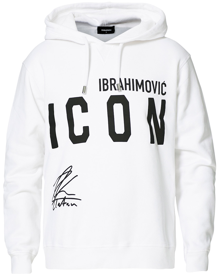 Homme | Pulls Et Tricots | Dsquared2 | X Ibrahimovic Icon Sign Hoodie White L