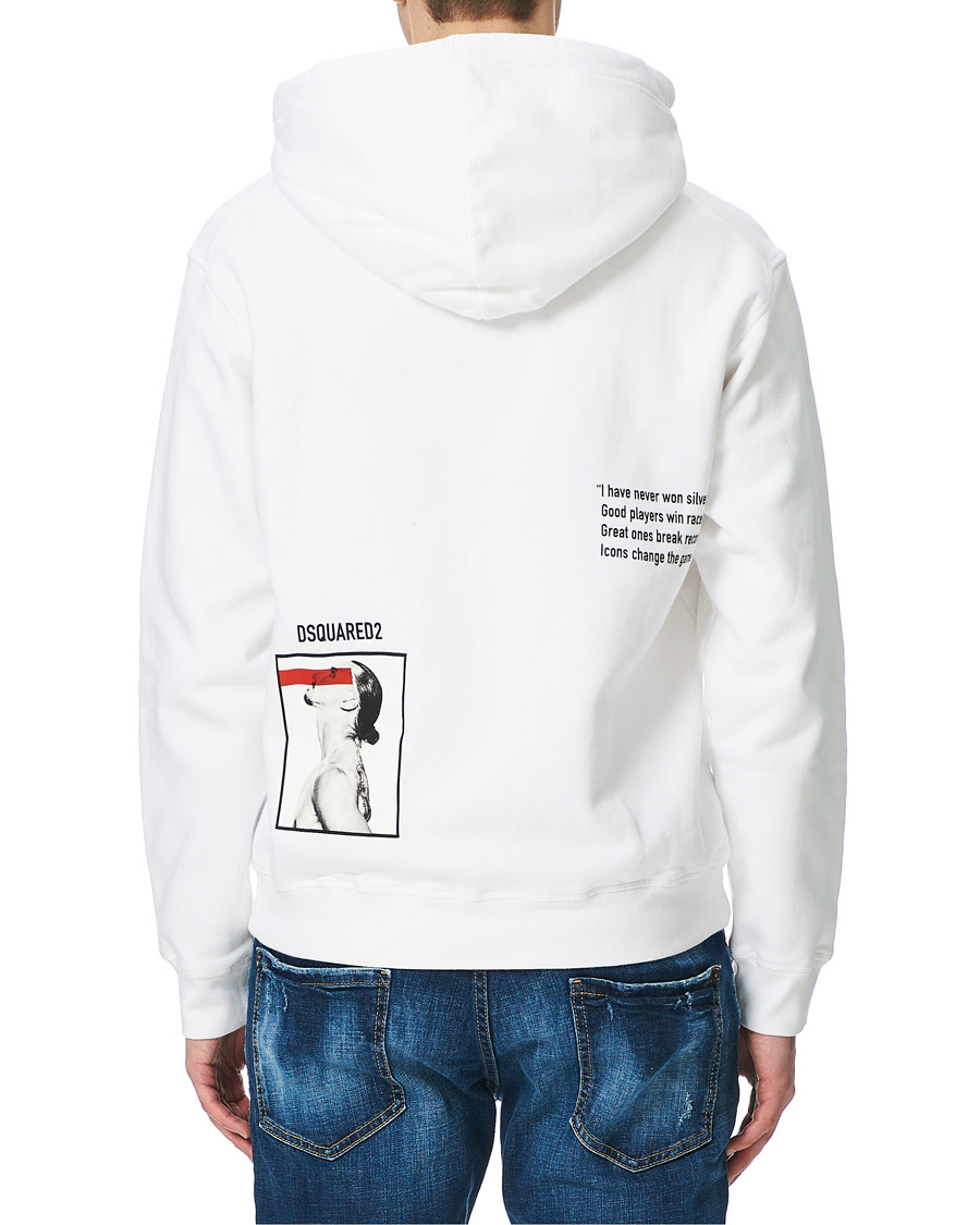 Homme | Pulls Et Tricots | Dsquared2 | X Ibrahimovic Icon Sign Hoodie White L