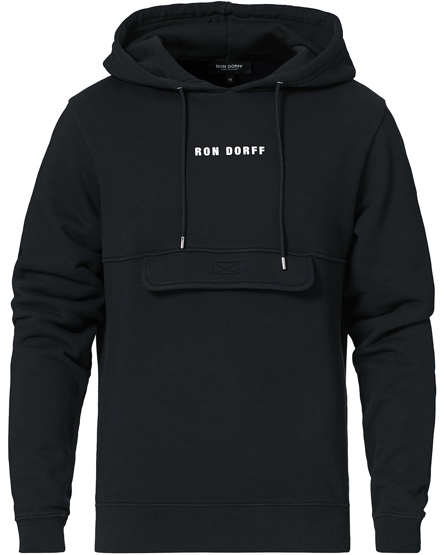 Homme | Pulls Et Tricots | Ron Dorff | Pocket Hoodie Black