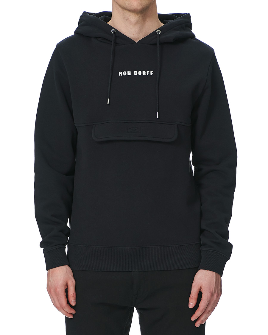 Homme | Pulls Et Tricots | Ron Dorff | Pocket Hoodie Black