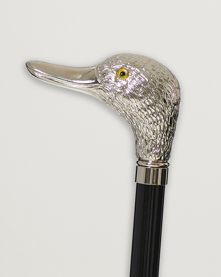 Heren | Paraplu's | Fox Umbrellas | Silver Duck Umbrella Black Black