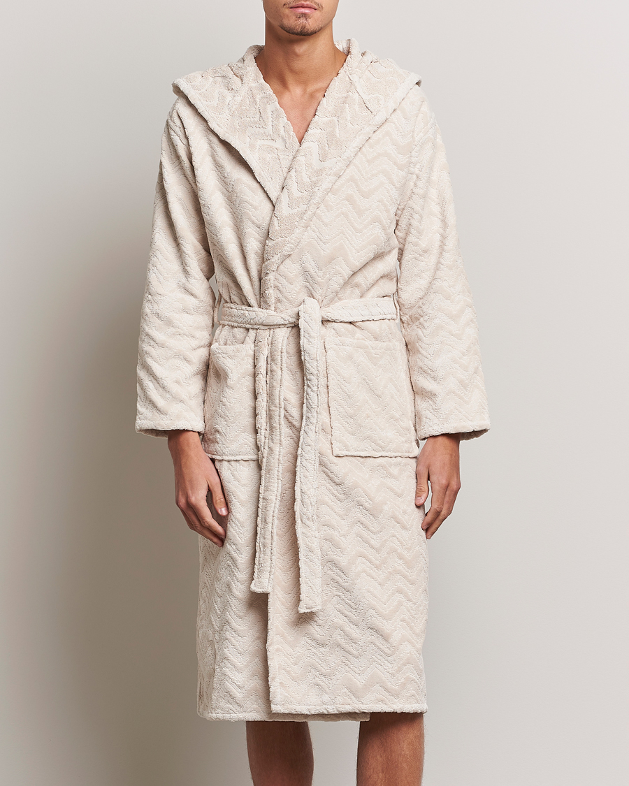 Homme | | Missoni Home | Rex Bathrobe Cream