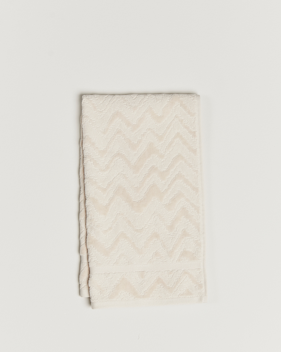 Homme | | Missoni Home | Rex Hand Towel 40x70cm Cream