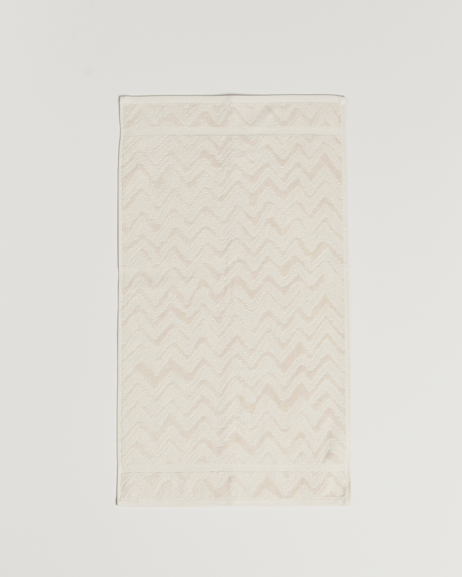 Homme | | Missoni Home | Rex Hand Towel 40x70cm Cream