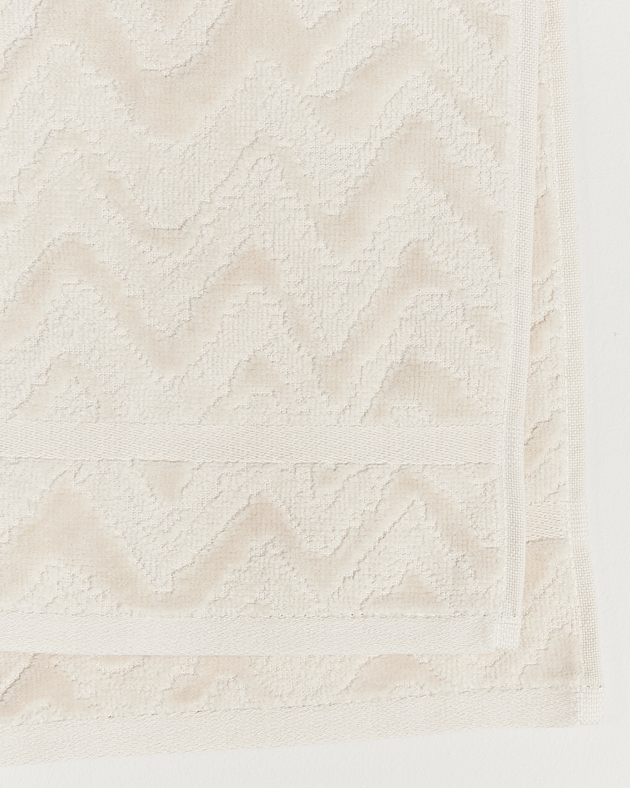 Homme | | Missoni Home | Rex Hand Towel 40x70cm Cream