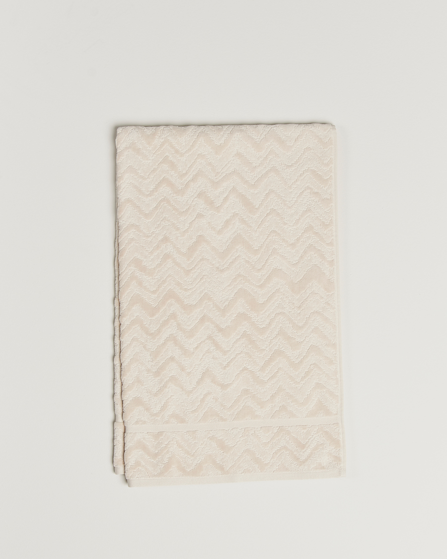 Homme | Missoni Home Rex Bath Towel 70x115cm Cream | Missoni Home | Rex Bath Towel 70x115cm Cream
