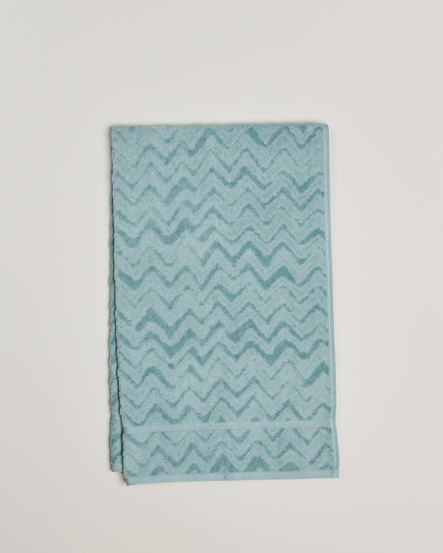 Homme | Missoni Home Rex Bath Towel 70x115 cm Light Blue | Missoni Home | Rex Bath Towel 70x115 cm Light Blue