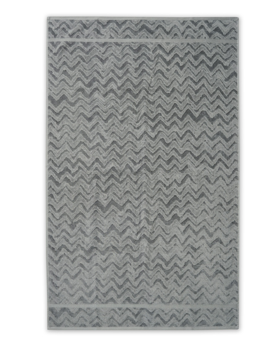 Homme | Missoni Home Rex Bath Towel 70x115cm Grey | Missoni Home | Rex Bath Towel 70x115cm Grey