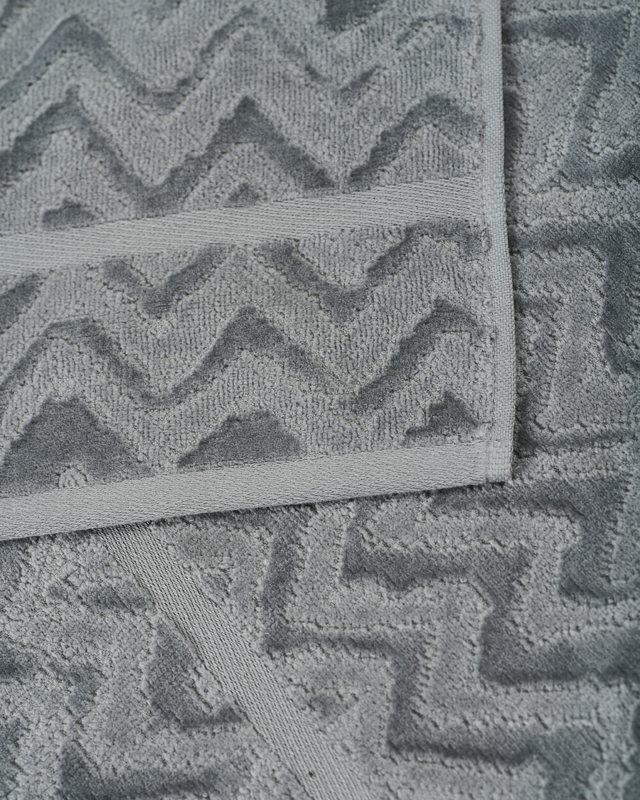 Homme | Missoni Home Rex Bath Towel 70x115cm Grey | Missoni Home | Rex Bath Towel 70x115cm Grey