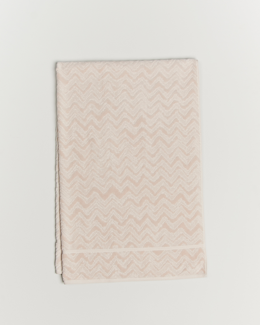 Heren | Missoni Home Rex Bath Sheet 100x150cm Cream | Missoni Home | Rex Bath Sheet 100x150cm Cream