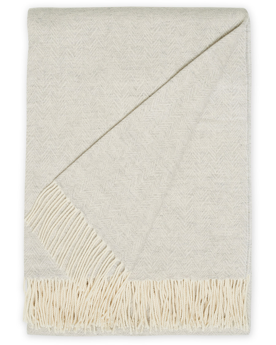Homme | | Missoni Home | Yoda Cashmere Blend Throw Light Beige