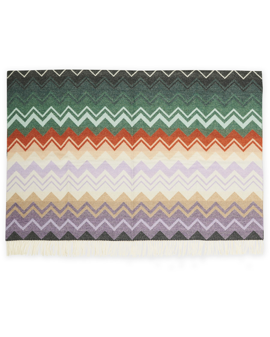 Homme | | Missoni Home | Yvo Zig Zag Wool Throw Multicolor