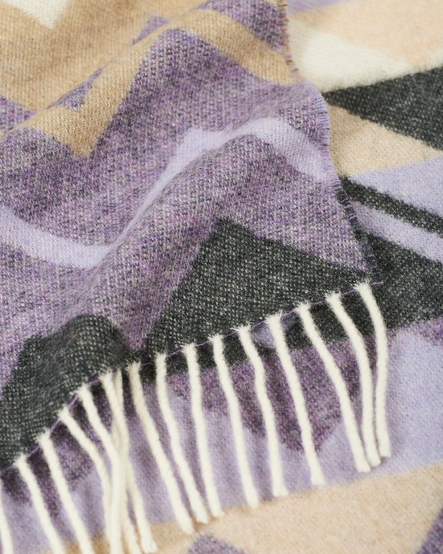 Homme | | Missoni Home | Yvo Zig Zag Wool Throw Multicolor