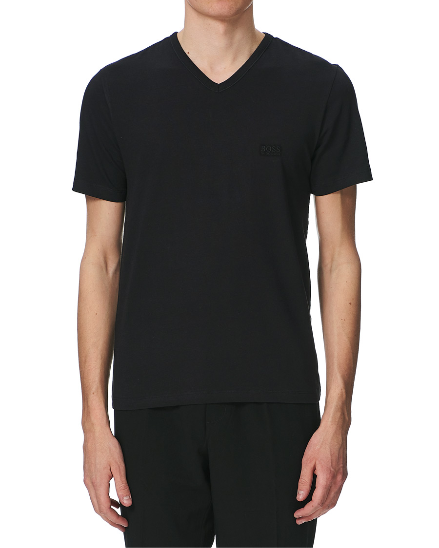 Heren | T-shirts | BOSS BLACK | BOSS 3-Pack V-Neck T-Shirt Black/Grey/White