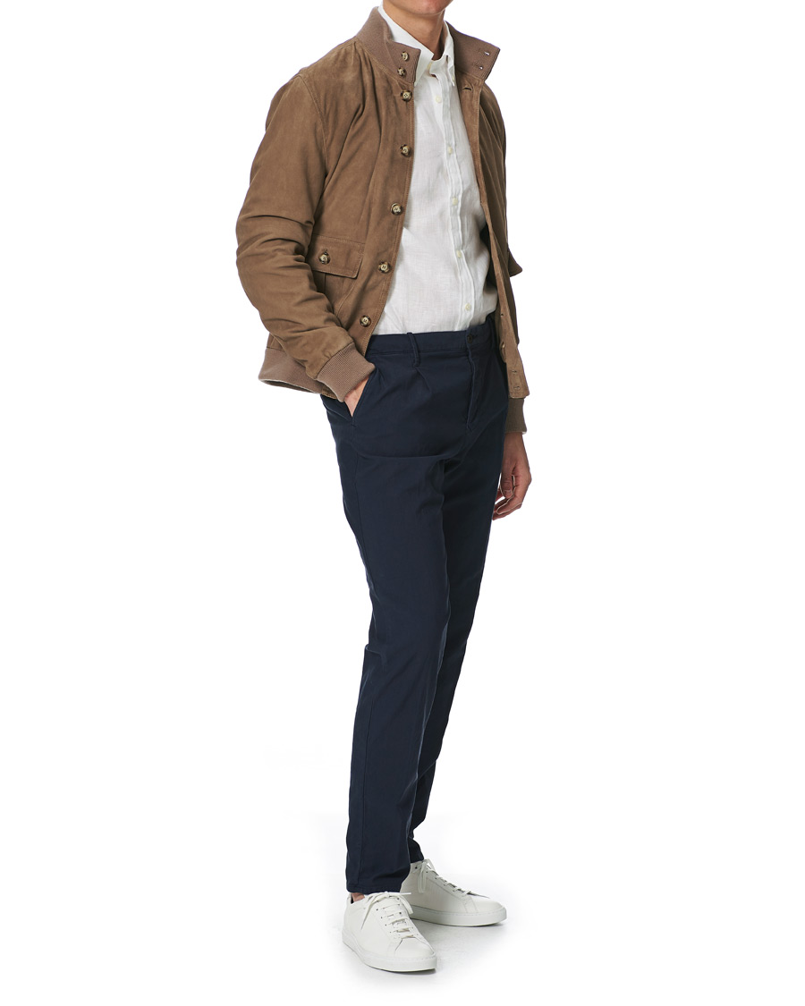 Heren | Overhemden | Brooks Brothers | Regent Fit Linen Sport Shirt White