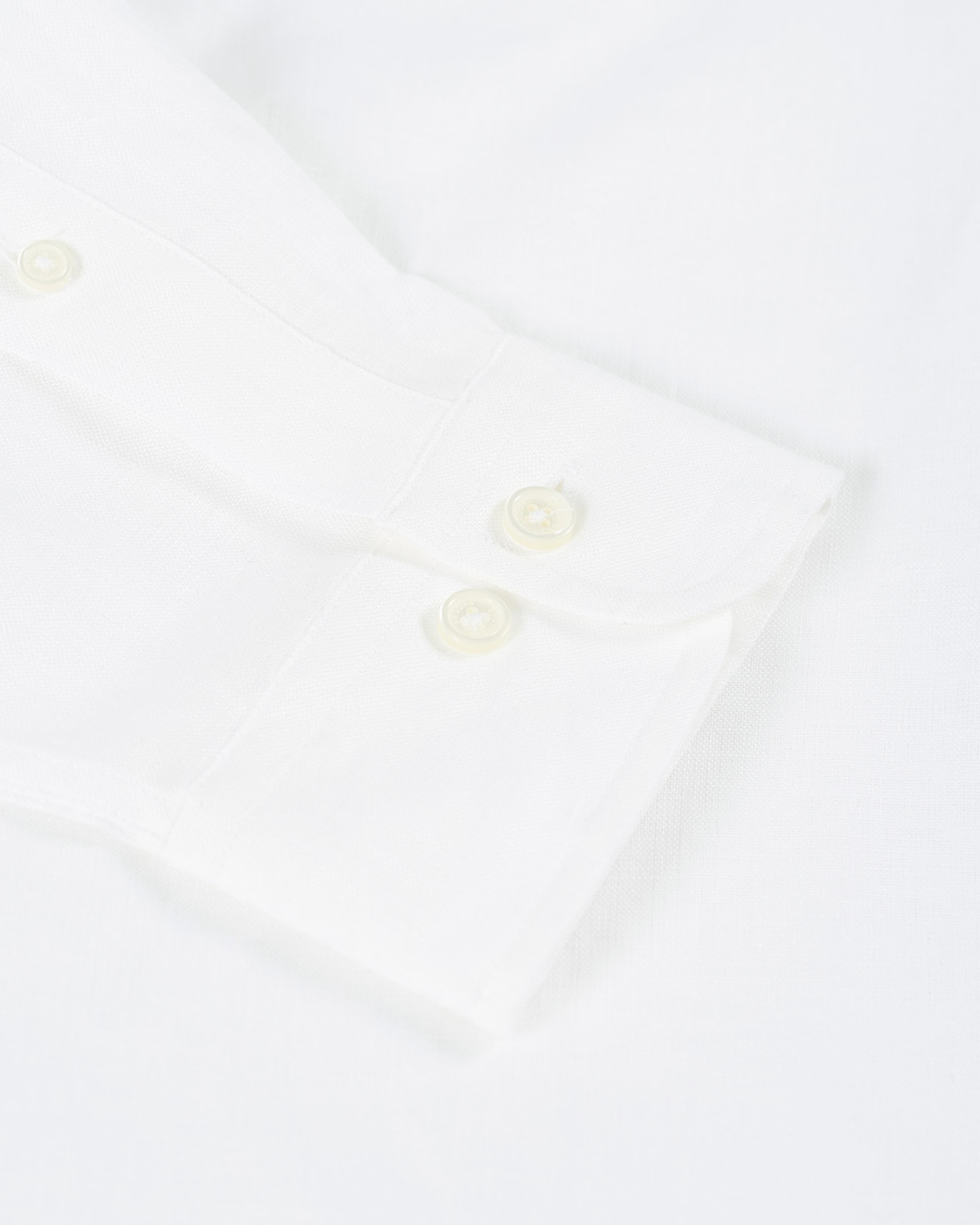 Heren | Overhemden | Brooks Brothers | Regent Fit Linen Sport Shirt White