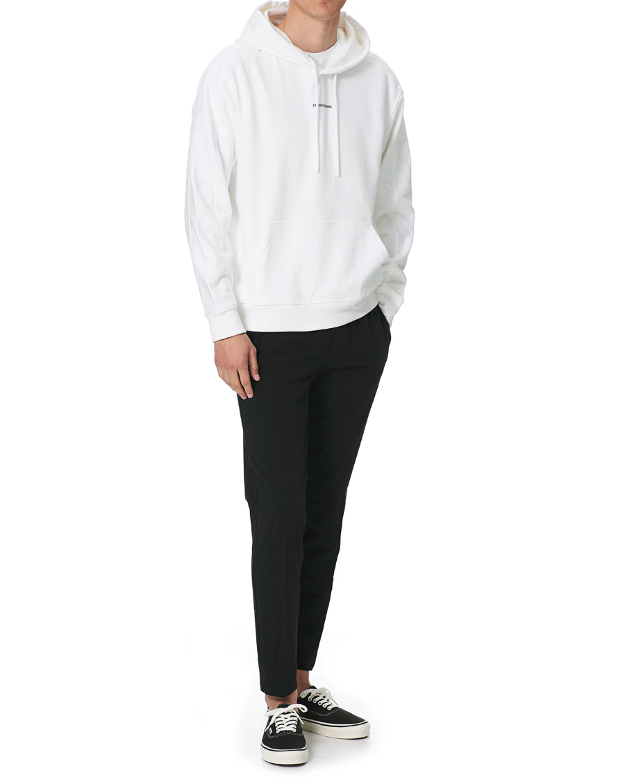 Homme | Pulls Et Tricots | Calvin Klein Jeans | Micro Branding Hoodie Bright White