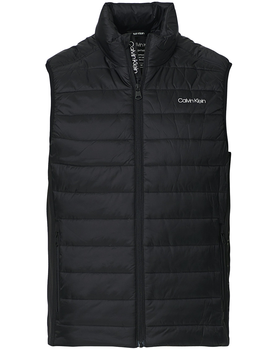 Homme | Manteaux Et Vestes | Calvin Klein | Essential Logo Down Vest Black