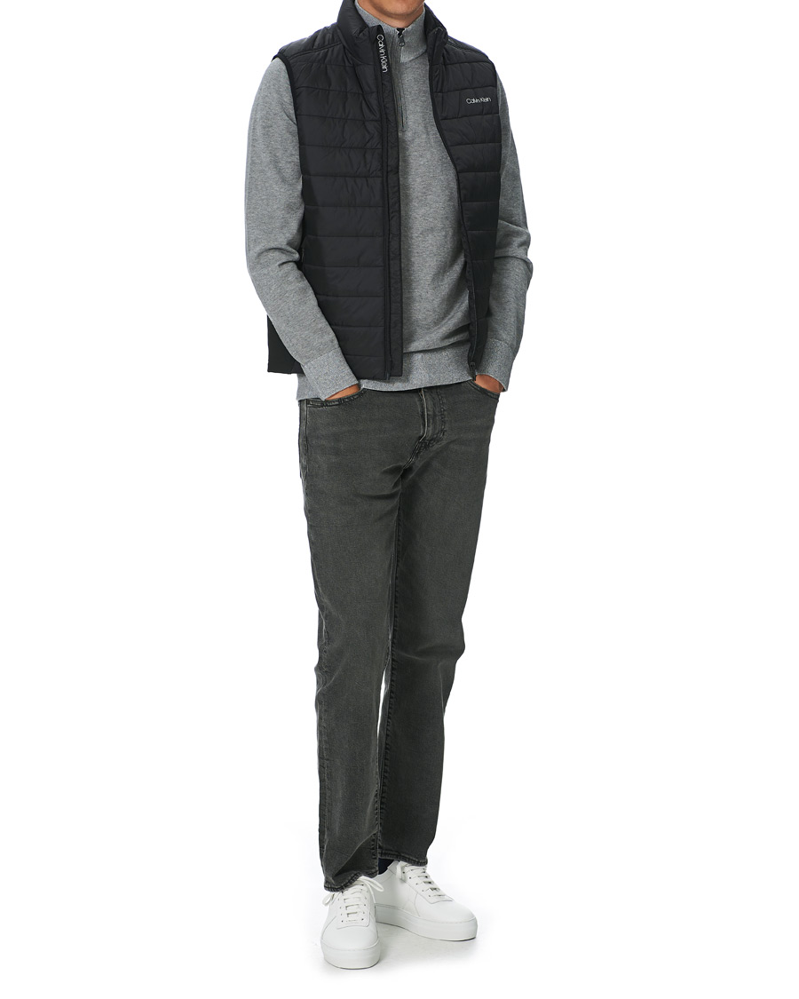 Homme | Manteaux Et Vestes | Calvin Klein | Essential Logo Down Vest Black