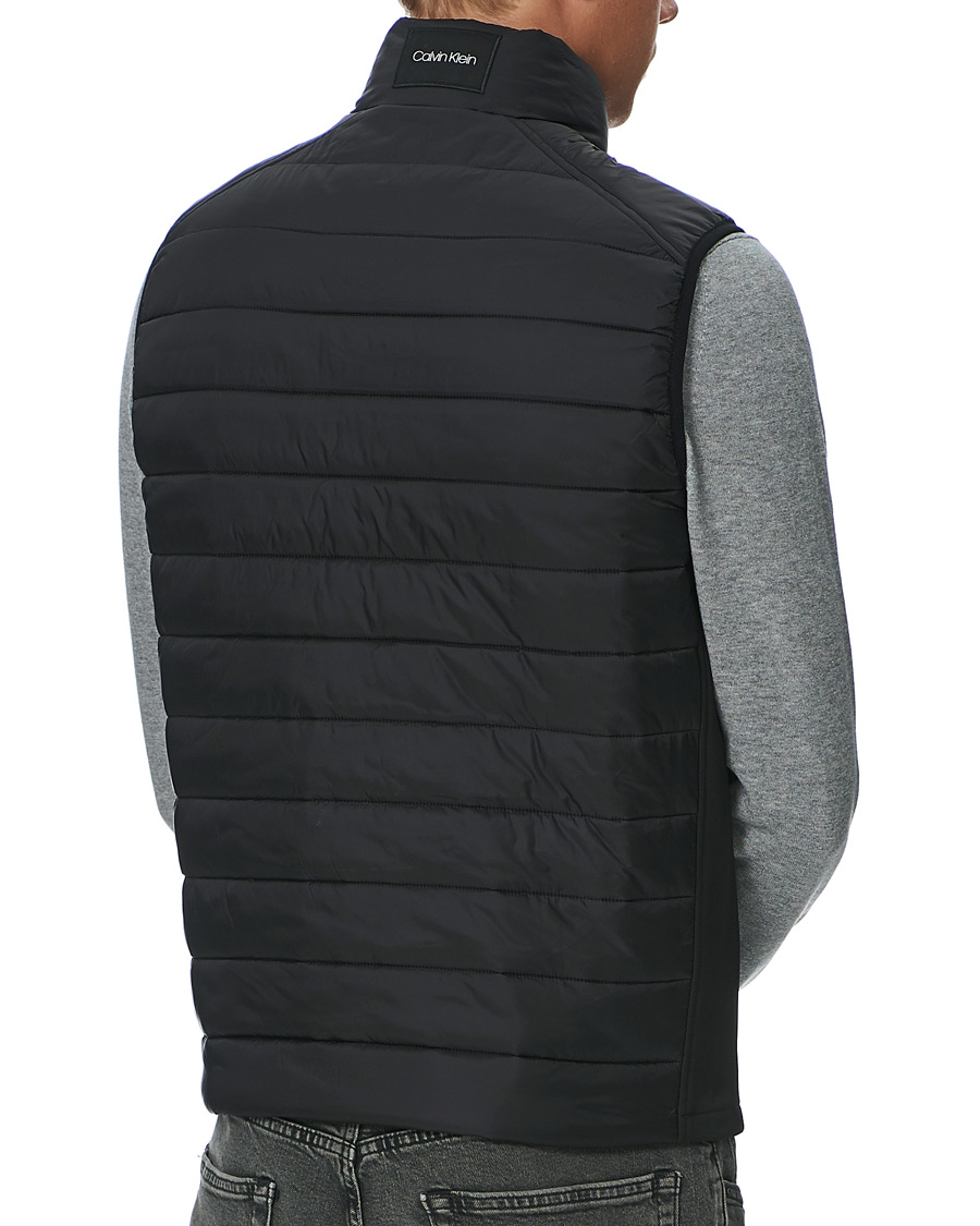 Homme | Manteaux Et Vestes | Calvin Klein | Essential Logo Down Vest Black