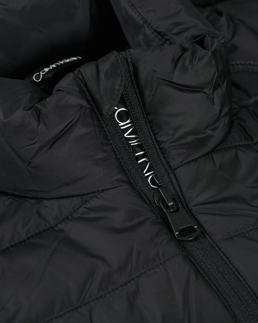 Homme | Manteaux Et Vestes | Calvin Klein | Essential Logo Down Vest Black