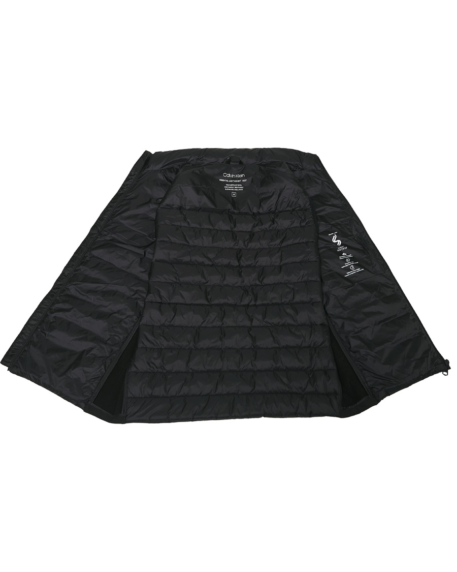 Homme | Manteaux Et Vestes | Calvin Klein | Essential Logo Down Vest Black
