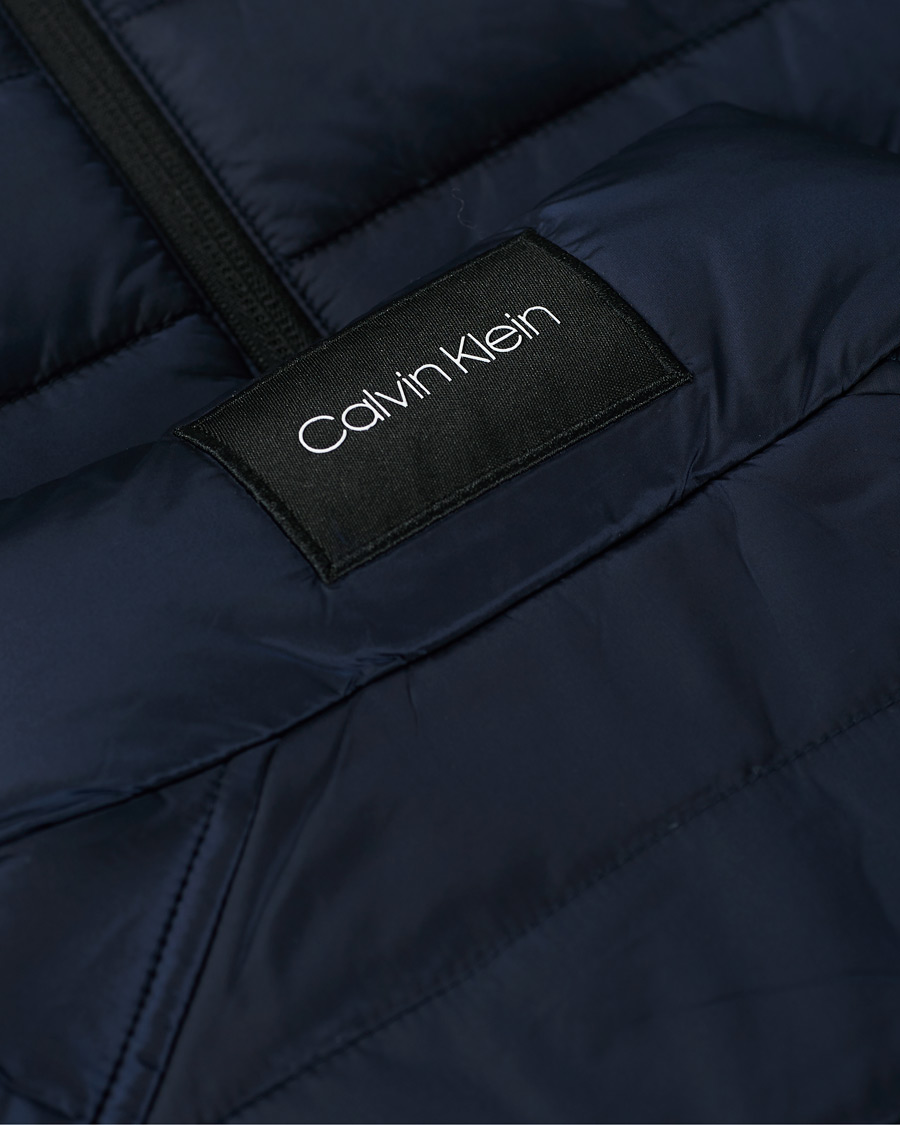 Homme | Manteaux Et Vestes | Calvin Klein | Essential Logo Down Vest Navy
