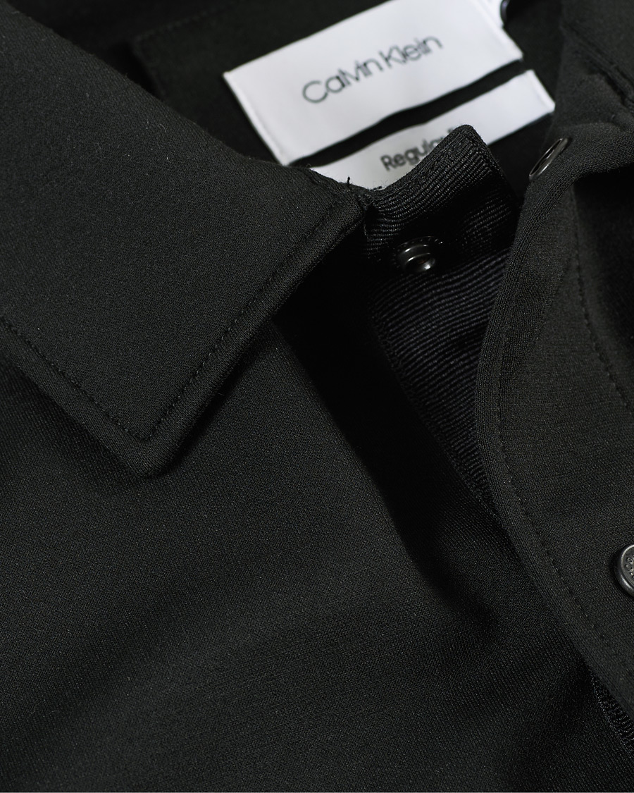 Homme | Chemises | Calvin Klein | Comfort Knitted Overshirt Black