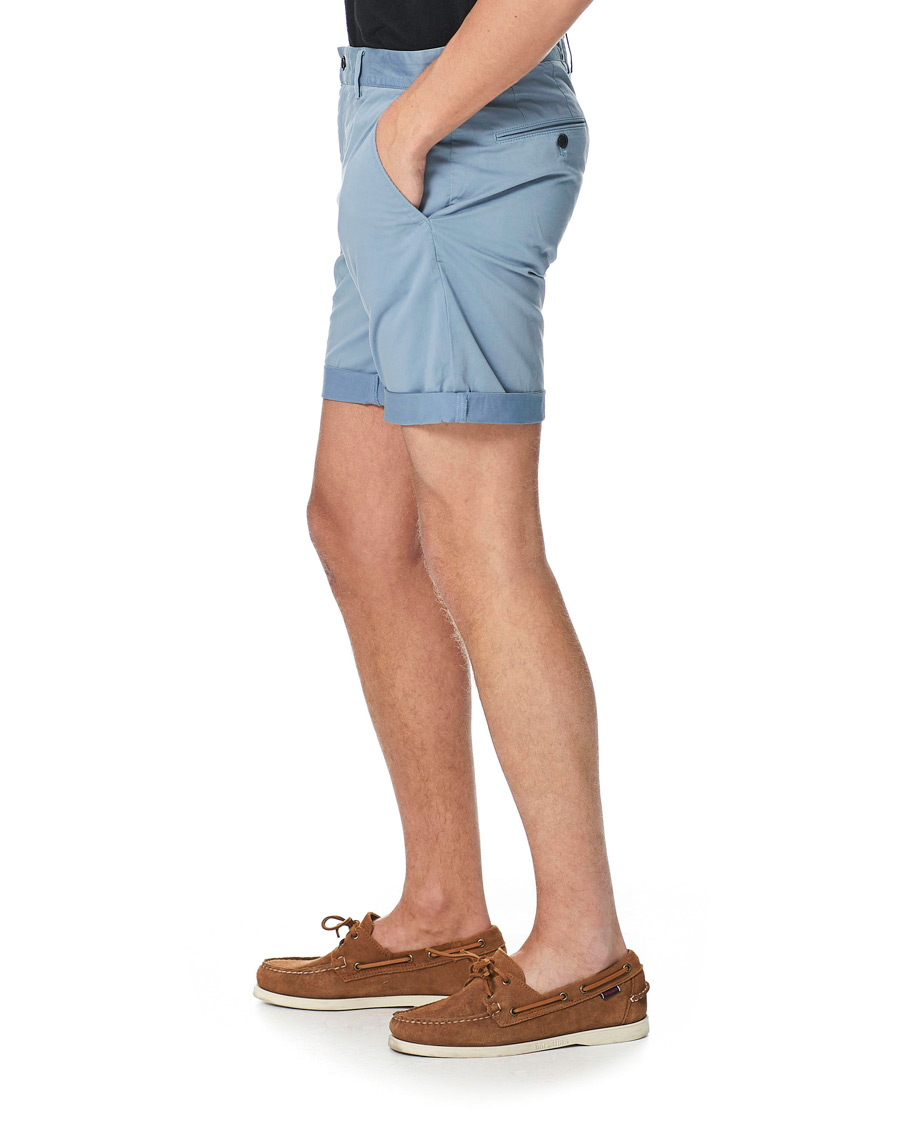 Homme | Shorts | J.Lindeberg | Nathan Super Satin Shorts Steel Blue