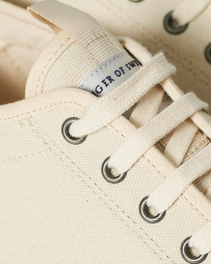 Heren | Tiger of Sweden Solent Canvas Sneaker Off White | Tiger of Sweden | Solent Canvas Sneaker Off White