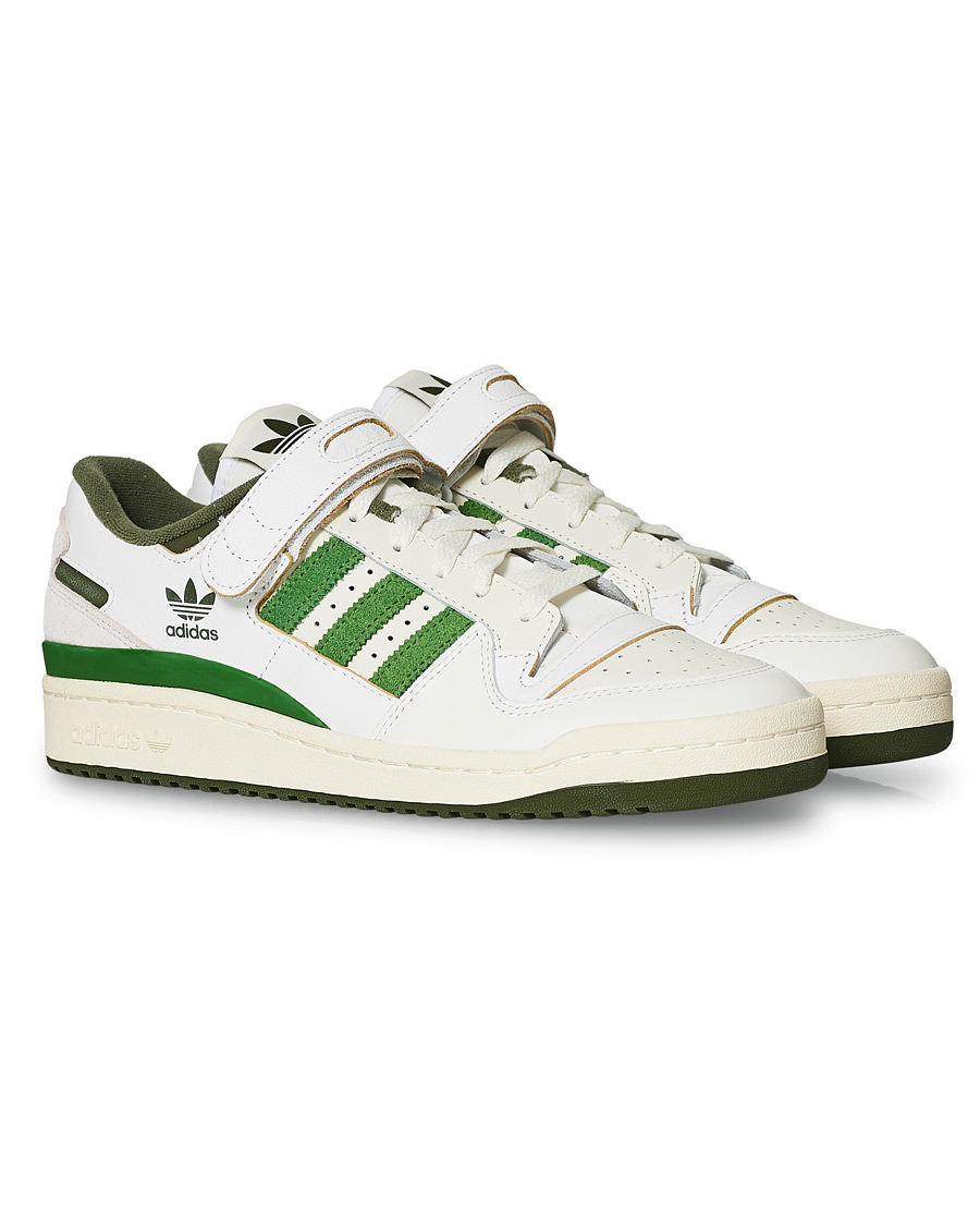 Homme | adidas Originals Forum 84 Low Sneaker White/Green | adidas Originals | Forum 84 Low Sneaker White/Green