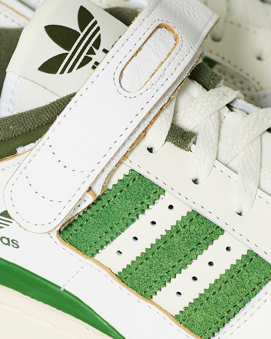 Homme | adidas Originals Forum 84 Low Sneaker White/Green | adidas Originals | Forum 84 Low Sneaker White/Green