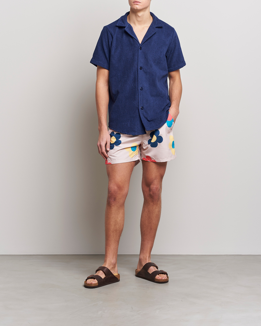 Homme | Maillots De Bain | OAS | Printed Swimshorts Daisy