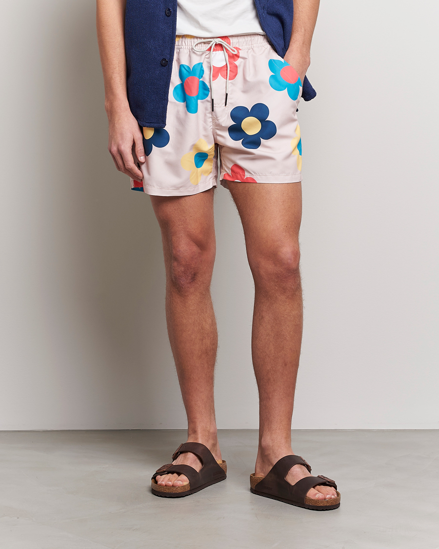 Homme | Maillots De Bain | OAS | Printed Swimshorts Daisy