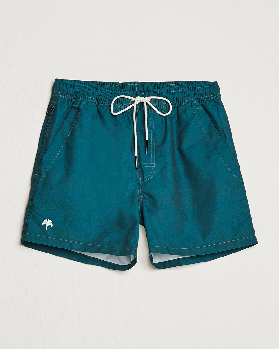Homme | Maillots De Bain | OAS | Plain Swimshorts Dark Green