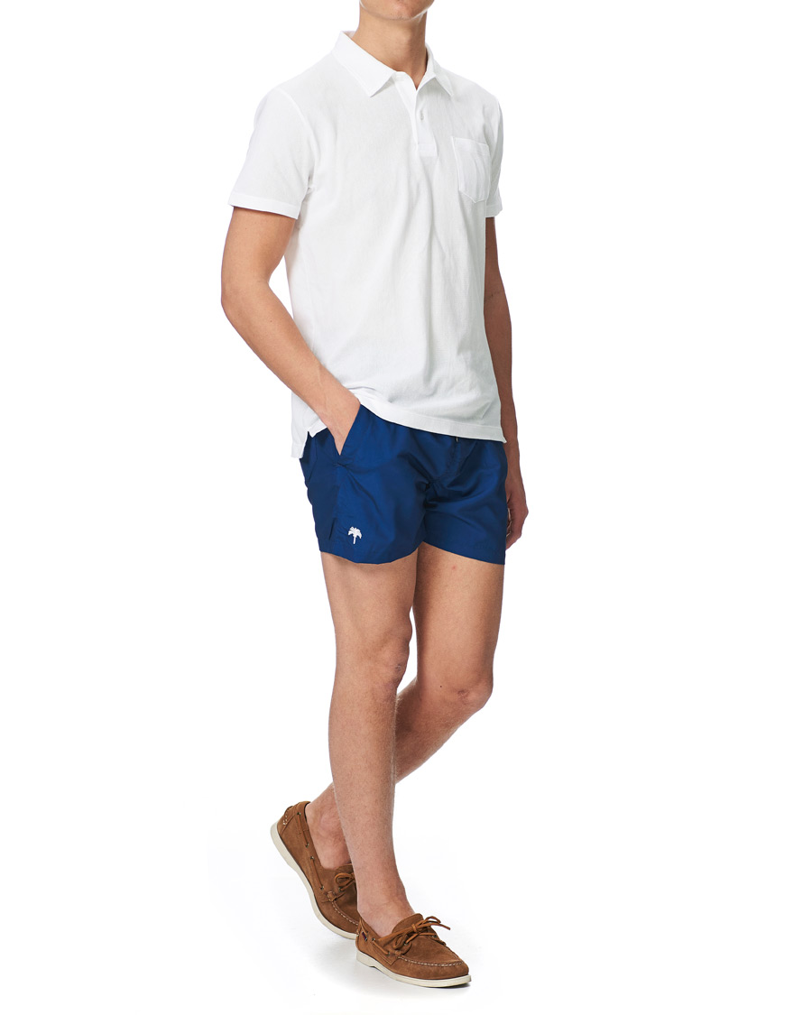 Homme | Maillots De Bain | OAS | Plain Swim Shorts Dark Blue