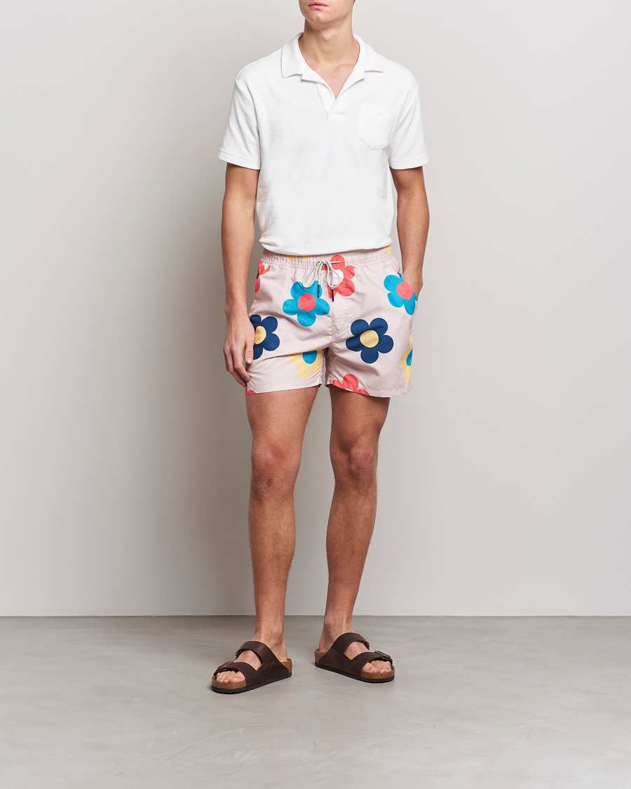 Homme | Polos | OAS | Short Sleeve Terry Polo White