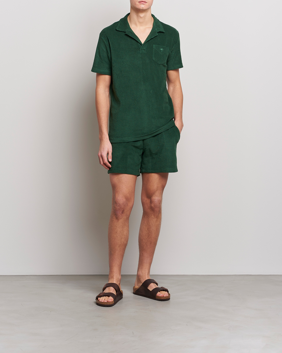 Homme | Shorts | OAS | Terry Shorts Green
