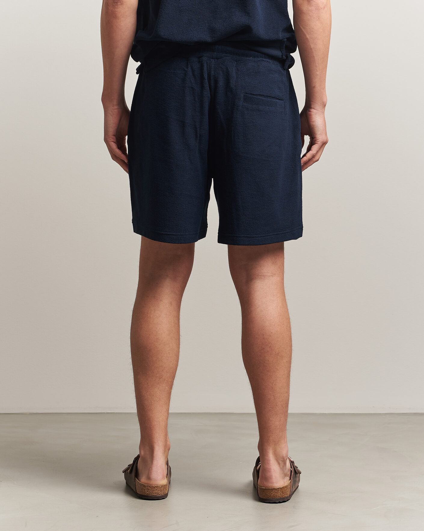 Heren | Korte broek | OAS | Terry Shorts Navy