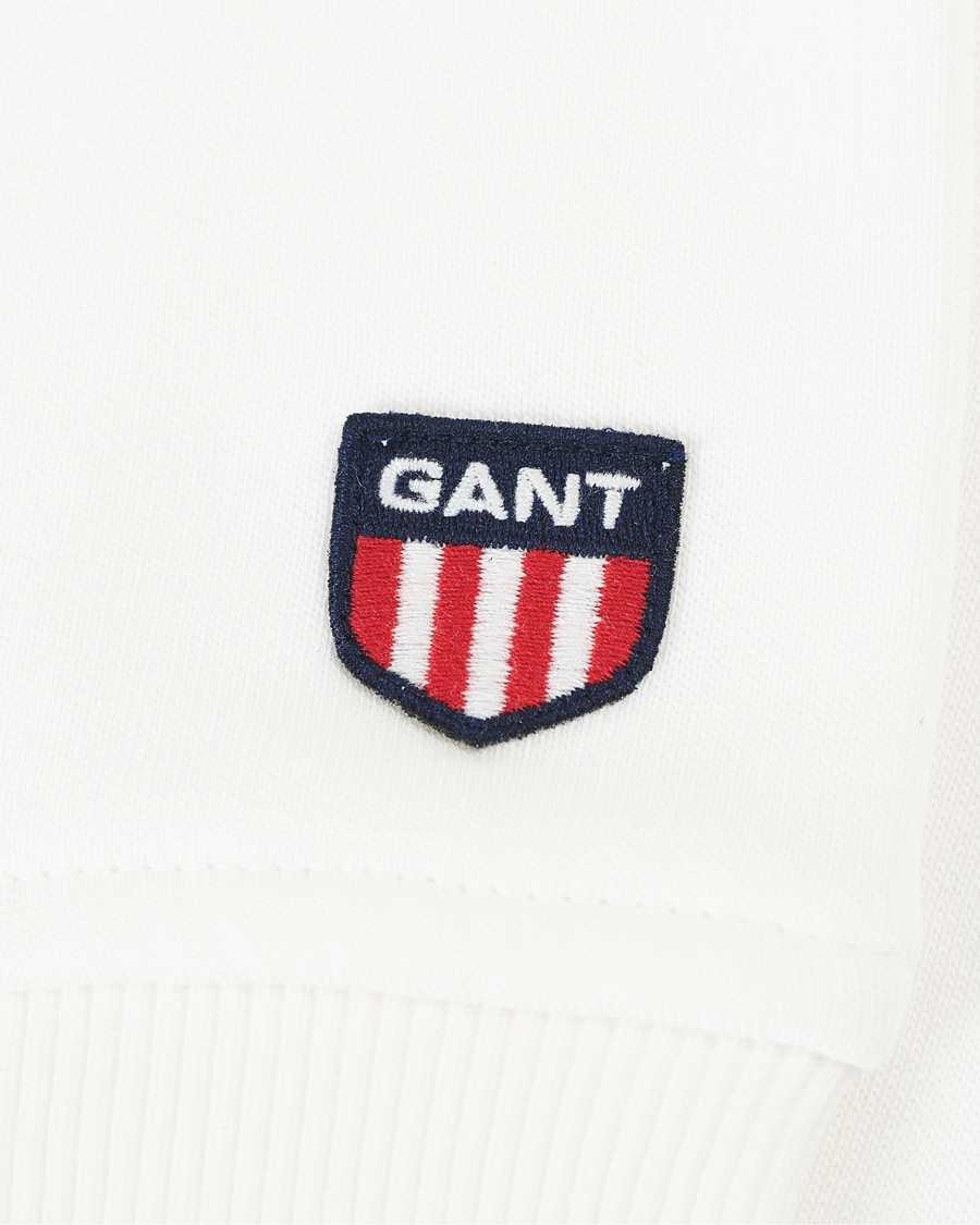 Homme | Pulls Et Tricots | GANT | Retro Shield Hoodie Eggshell