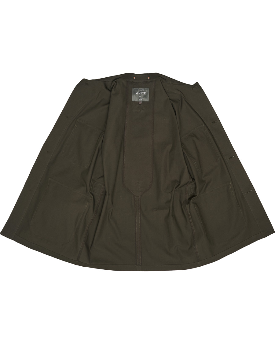 Heren | Jassen | Private White V.C. | Cotton Twill Safari Jacket Olive
