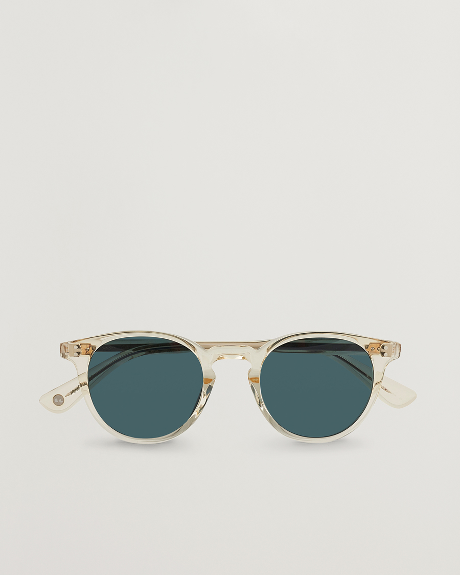Homme | Garrett Leight Clement Sunglasses Pure Glass/Pure Bluesmoke | Garrett Leight | Clement Sunglasses Pure Glass/Pure Bluesmoke
