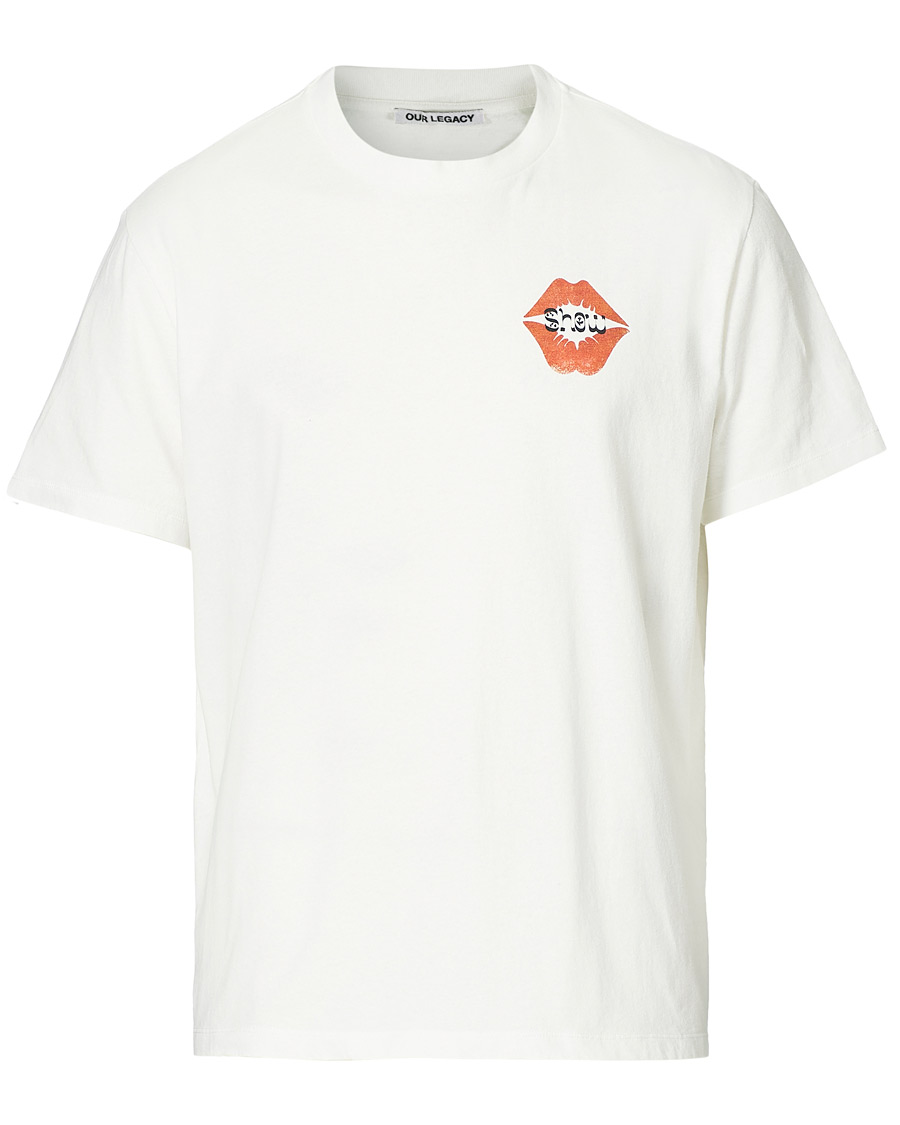 Homme | T-shirts | Our Legacy | Printed Box T-Shirt White