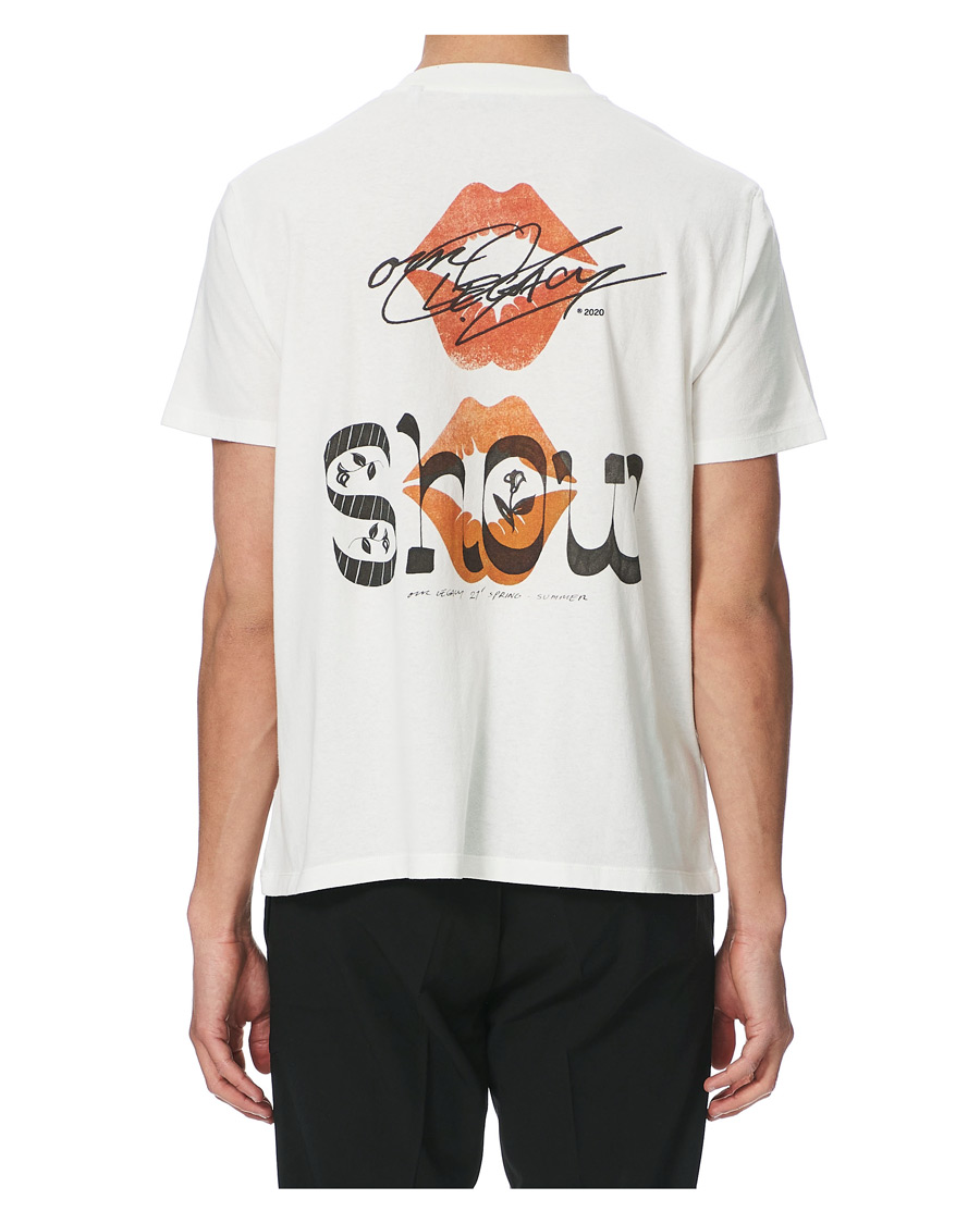 Homme | T-shirts | Our Legacy | Printed Box T-Shirt White