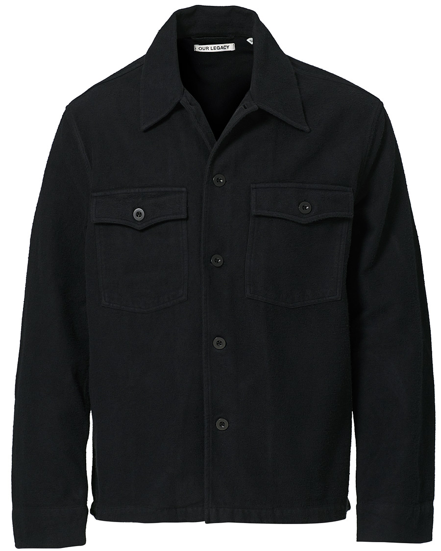 Homme | Manteaux Et Vestes | Our Legacy | Evening Coach Jacket Brushed Black
