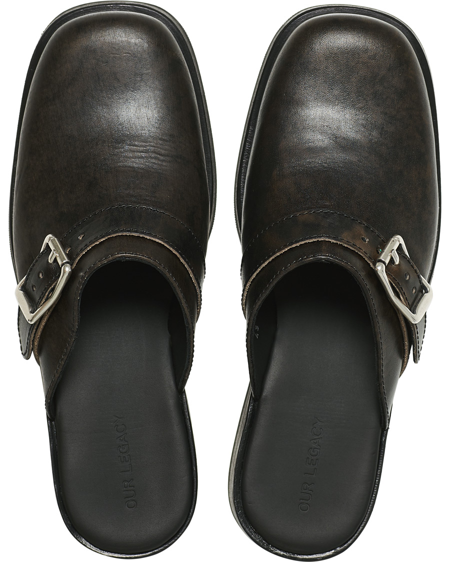 Heren | Our Legacy Camion Mule Black | Our Legacy | Camion Mule Black