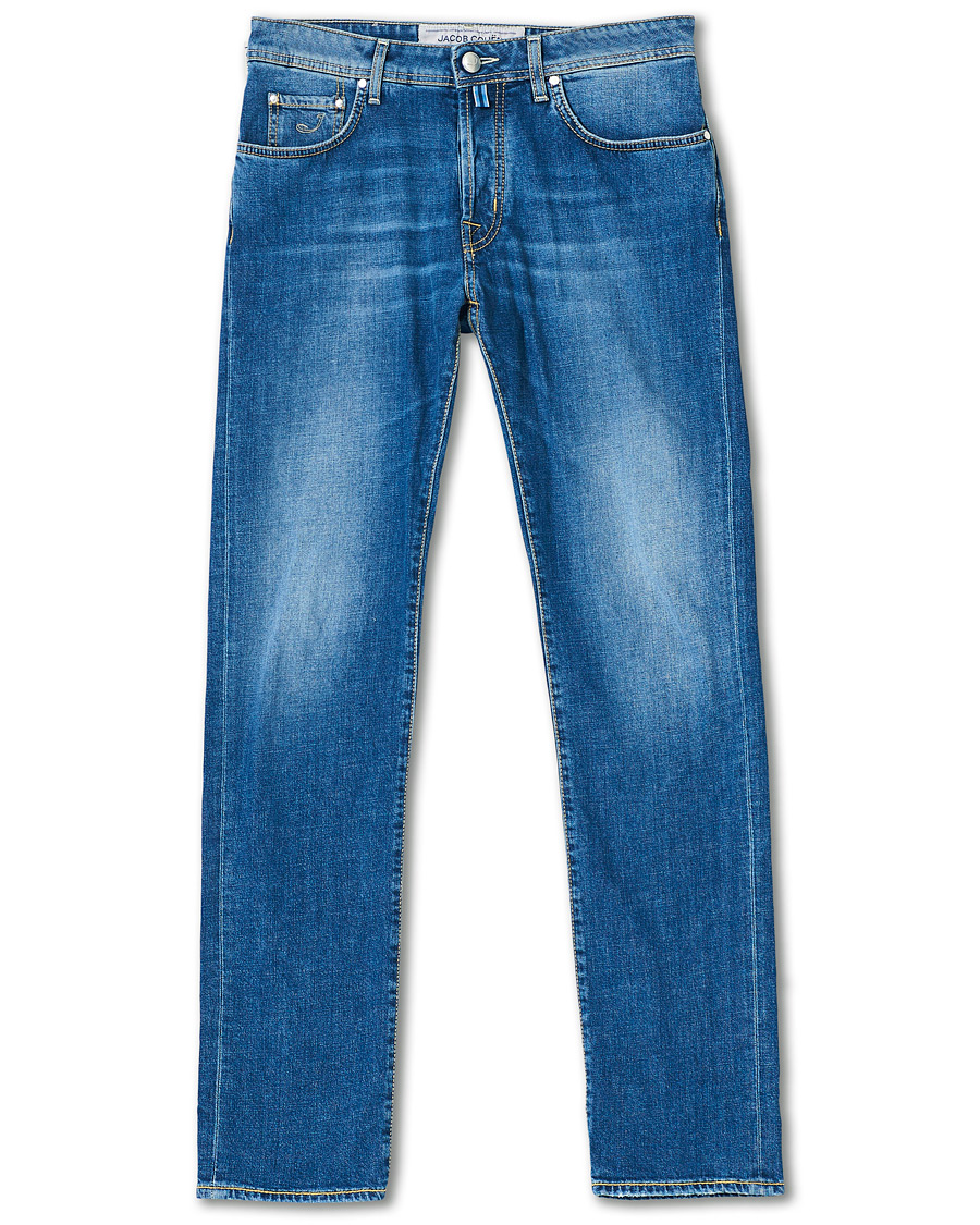 Heren | Jeans | Jacob Cohën | 688 Slim Fit Jeans Light Blue