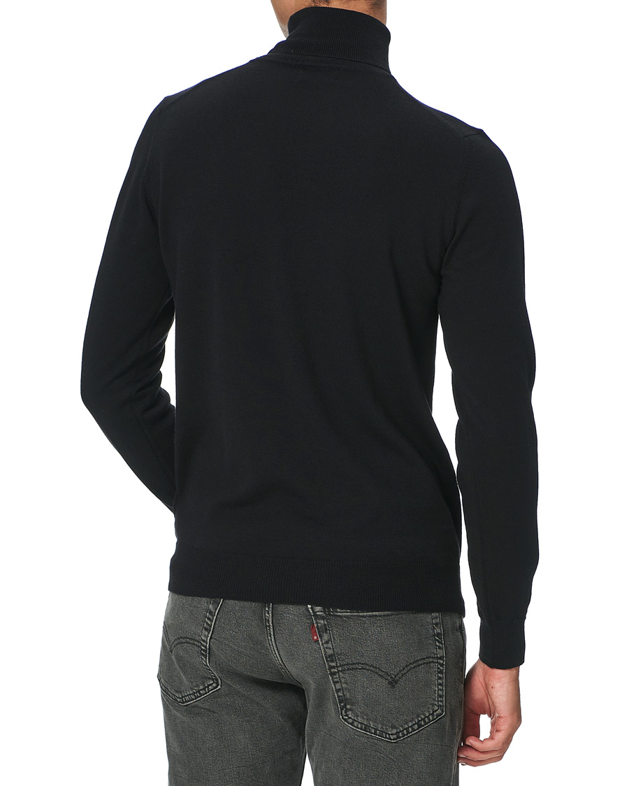 Homme | Pulls Et Tricots | J.Lindeberg | Lyd True Merino Turtleneck Black