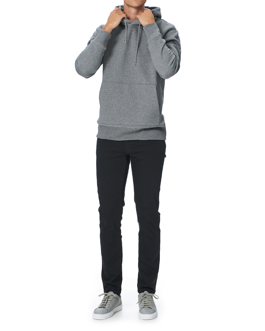 Homme | Pulls Et Tricots | J.Lindeberg | Chip Pocket Hoodie Stone Grey Melange